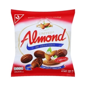 UNITED Almond Coated with Chocolate Flavour 220 g.