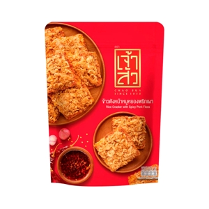 Chao Sua Rice Cracker with Spicy Pork Floss 80g.