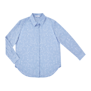 เบสิโค เสื้อเชิ้ตคอปกแขนยาว พิมพ์ลายดอกไม้ สำหรับผู้หญิง รุ่น BSTN2210LW433_thumbnail