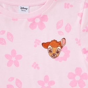 ดิสนีย์ เสื้อยืด พิมพ์ลายกวางน้อยแบมบี้ สำหรับเด็กผู้หญิง รุ่น BMTN2507LG008 สีชมพู_thumbnail_3
