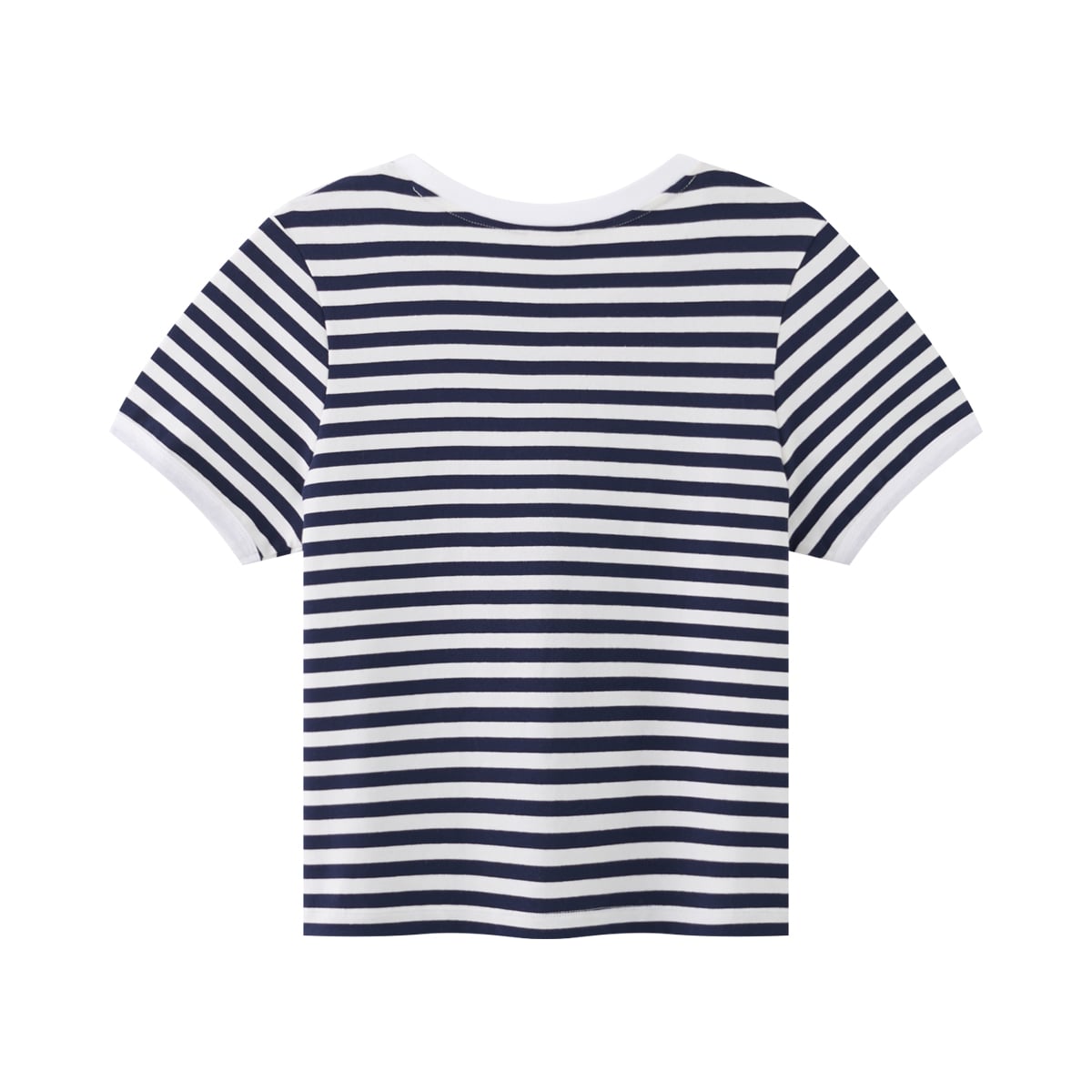 เบสิโค เสื้อลายริ้วผู้หญิง สีกรมท่า_1