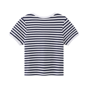 เบสิโค เสื้อลายริ้วผู้หญิง สีกรมท่า_thumbnail_1