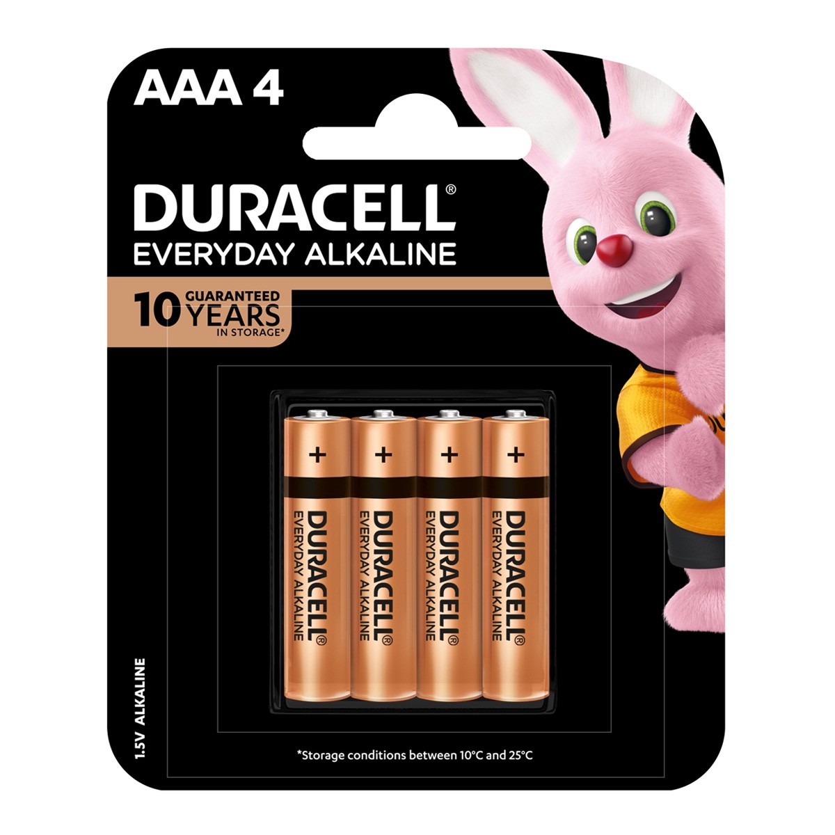 ดูราเซลล์ ถ่านอัลคาไลน์ 1.5V รุ่น MN2400-LR03 ขนาด AAA x 4 ก้อน