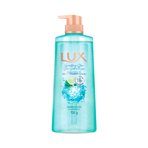 Lux Sparkling Glow Sea Salt And Lime Gel Bodywash 700g.