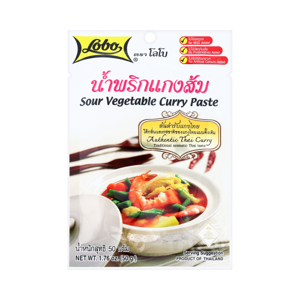 Lobo Hot&Sour Curry Paste 50g.