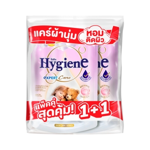 Hygiene Expert Care Concentrate Fabric Softener Dreamy Hug 1000ml. Pack 2
