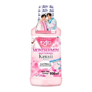 มอนดามิน น้ำยาบ้วนปาก สูตรคาวาอี้ ไวท์เทนนิ่ง รสมิกซ์ฟรุต 800 มล._thumbnail
