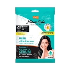 โลแลน เนเจอร์ โค้ด โบทานิค แฮร์ คัลเลอร์ เซรั่ม เบอร์ C1 สีดำธรรมชาติ 60 มล._thumbnail