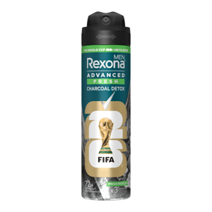 Rexona Men Advanced Fresh Charcoal Detox Spray 135ml.