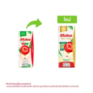 Malee Apple Juice 100Pement 200ml.