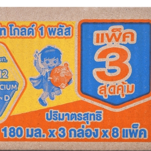 โฟร์โมสต์ โอเมก้า 369 โกลด์ 1 พลัส นมยูเอชที รสจืด 180 มล. แพ็ค 24_thumbnail_4