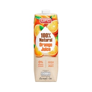 น้ำส้ม100% ยูเอฟซี (1000 มล.)