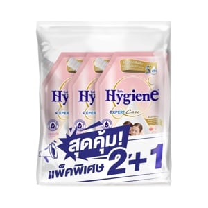 HYGIENE EXPERT CARE CONCENTRATED SOFTENER (SPECIAL PACK) BLOOMING TOUCH PINK 480 ML X 2+1