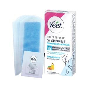 VEET Easy-Gel Legs Wax Strips for Sensitive Skin 6 strips