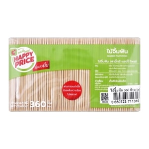 บิ๊กซี ไม้จิ้มฟัน ชนิดเติม บรรจุ รุ่น P.3 (M) 360 ก้าน