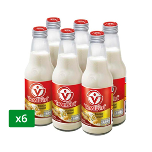 Vitamilk Barley and Malt Soy Milk UHT 300ml. Pack 6