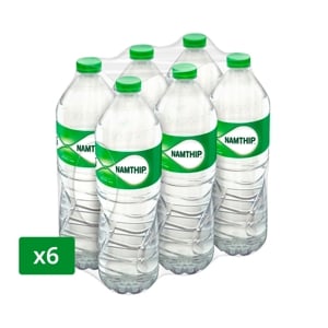 น้ำทิพย์ น้ำดื่ม 1.5 ล. แพ็ค 6 ขวด