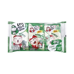 TAOKAENOI Seasoned Laver Original Flavor 4 g. x 3 units
