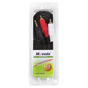 MOVADA 3.5-mm. Audio Cable Model ST-2RCA Length 1.8 m.