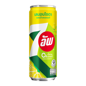 เซเว่น-อัพ น้ำอัดลม เลมอนโซดา สูตรไม่มีน้ำตาล 325 มล._thumbnail_1