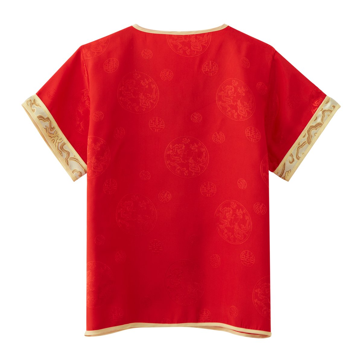 โคฟ บอย ชุดตรุษจีน สำหรับเด็กชาย รุ่น FCSS2312LB001 สีแดง ขนาด 4_1