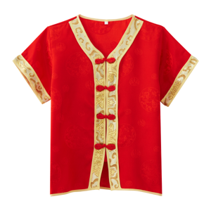 โคฟ บอย ชุดตรุษจีน สำหรับเด็กชาย รุ่น FCSS2312LB001 สีแดง ขนาด 4_thumbnail