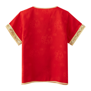 โคฟ บอย ชุดตรุษจีน สำหรับเด็กชาย รุ่น FCSS2312LB001 สีแดง ขนาด 4_thumbnail_1