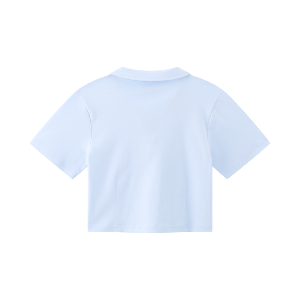 เบสิโค เสื้อคอปกผู้หญิง สีฟ้า_1