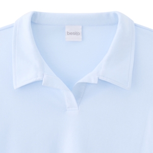 เบสิโค เสื้อคอปกผู้หญิง สีฟ้า_thumbnail_2