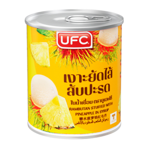 UFC Rambutan Stuffed with Pineapple in Syrup 234g.