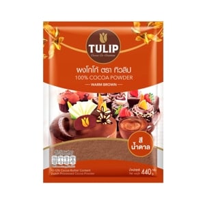 Tulip Cocoa Powder Warm Brown 440g.
