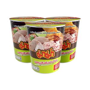 มาม่า คัพ รสหมูสับต้มยำน้ำข้น 60 ก. แพ็ค 3