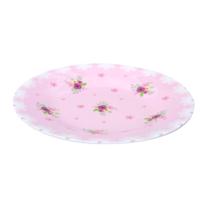 เบสิโค จานทรงตื้น 6.5 นิ้ว ลาย LOVELY PINK_thumbnail