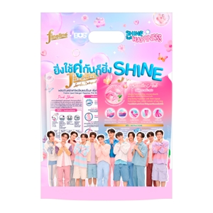 ไฟน์ไลน์ x BUS น้ำยาซักผ้า แฮปปี้เนส พิ้งค์ ชายน์ 550 มล. + น้ำยาปรับผ้านุ่ม แฮปปี้เนส สวีทตี้ พิ้งค์ 450 มล._thumbnail_1