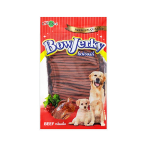 BOW JERKY Dog Snack Beef Flavored 800 G