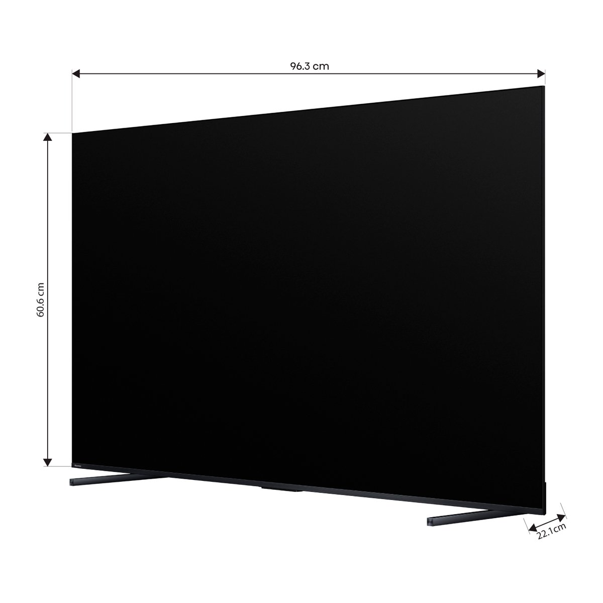 ไฮเซ่นส์ สมาร์ททีวี QLED 4K VIDAA รุ่น 43Q6Q ขนาด 43 นิ้ว สีดำ_3