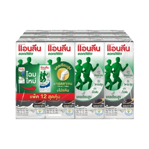 แอนลีน แอคติฟิต นมยูเอชที ผสมงาดำ 180 มล. x 11+1 ชิ้น_thumbnail_1