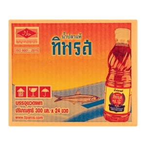 ทิพรส น้ำปลาแท้บรรจุขวดเพท 300 มล. แพ็ค 24_thumbnail_3