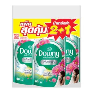 Downy Concentrated Liquid Detergent Indoor Dry 550ml. Pack 2 Free 1