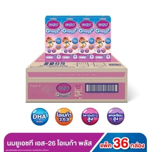 เอส-26 โอเมก้า พลัส นมยูเอชที รสจืด สูตร 3 180 มล. แพ็ค 36_thumbnail_2