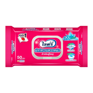 LIFREE ADULT WIPE 50