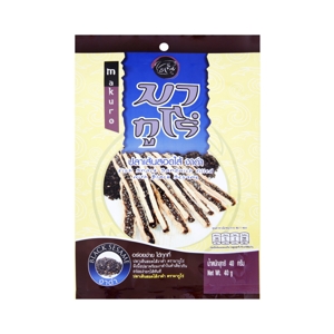 Makuro Fish Snack with Black Sesame 40 g.