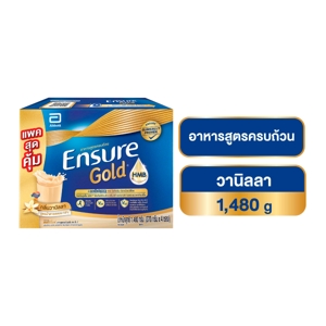 ENSURE Gold Complete & Balanced Nutrition with HMB Vanilla Flavor 1480 g.