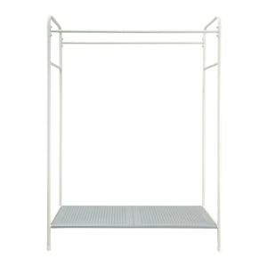 เบสิโค ราวตากผ้าขนหนู ทรงตัวที ขนาด 38 x 78 x 89 ซม. สีงาช้าง_thumbnail