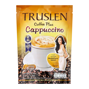 Truslen Instant Coffee Mix Powder Cappuccino 17g. Pack 8sachets