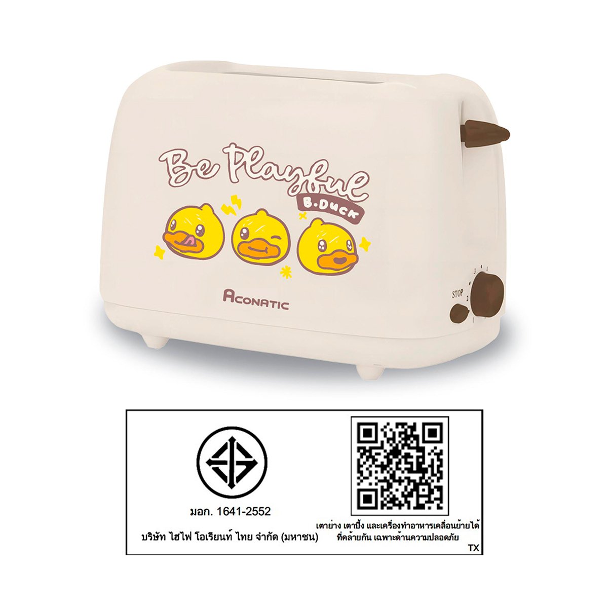 อะโคนาติก เครื่องปิ้งขนมปัง รุ่น AN-TT7540 สีครีม_2