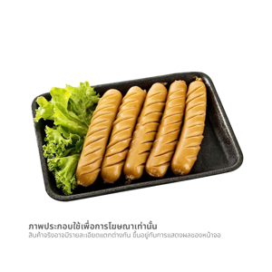 บิ๊ก ไส้กรอกไก่หนังกรอบ 1 ชิ้น พร้อมทาน
