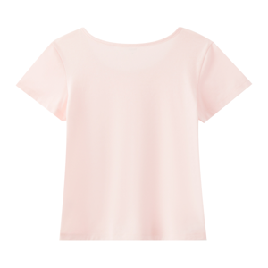 เบสิโค เสื้อคอกลมสลิม สำหรับผู้หญิง รุ่น BDNC25Q1LC006 สีชมพู_thumbnail_1