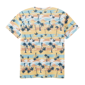 เบสิโค เสื้อยืดผู้ชาย รุ่น FCHS25Q1YMR02 สีส้ม_thumbnail_1