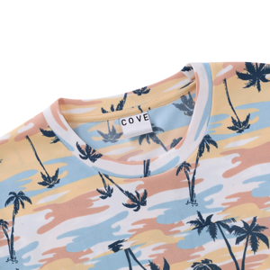 เบสิโค เสื้อยืดผู้ชาย รุ่น FCHS25Q1YMR02 สีส้ม_thumbnail_3